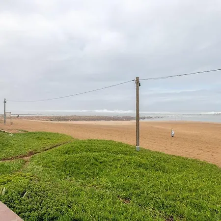 Beachfront Escape - Panoramic View And Spacious Terrace Skhirat Exterior photo